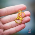 Кафф "Любящее сердечко". Без прокола. Sale  